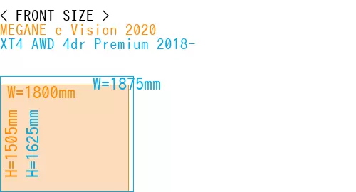 #MEGANE e Vision 2020 + XT4 AWD 4dr Premium 2018-